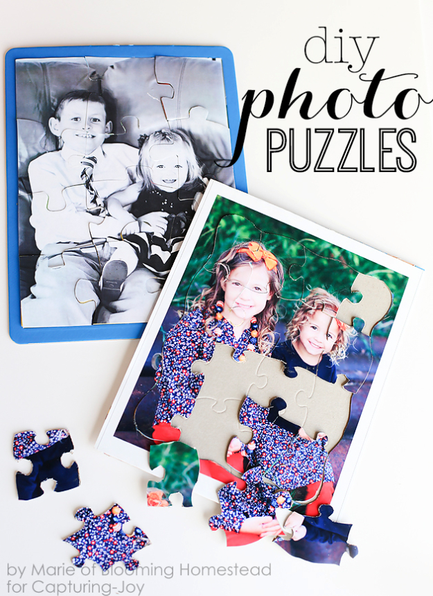 Személyre szabott puzzle családi fotóból