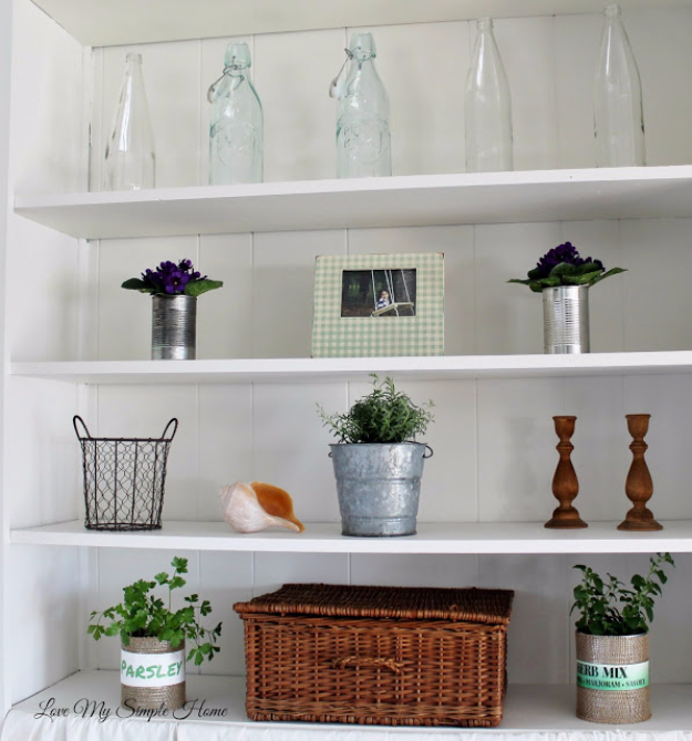 Parasztház stílusú polcok
