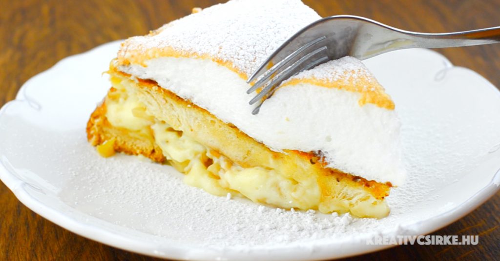 Vaníliás máglyarakás kalácsból