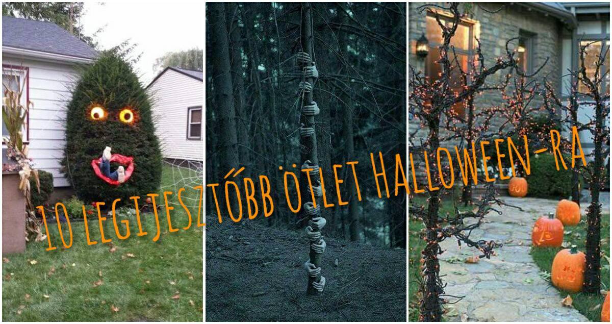 10 legijesztőbb ötlet Halloween-ra, amitől a te fád lesz a legfélelmetesebb
