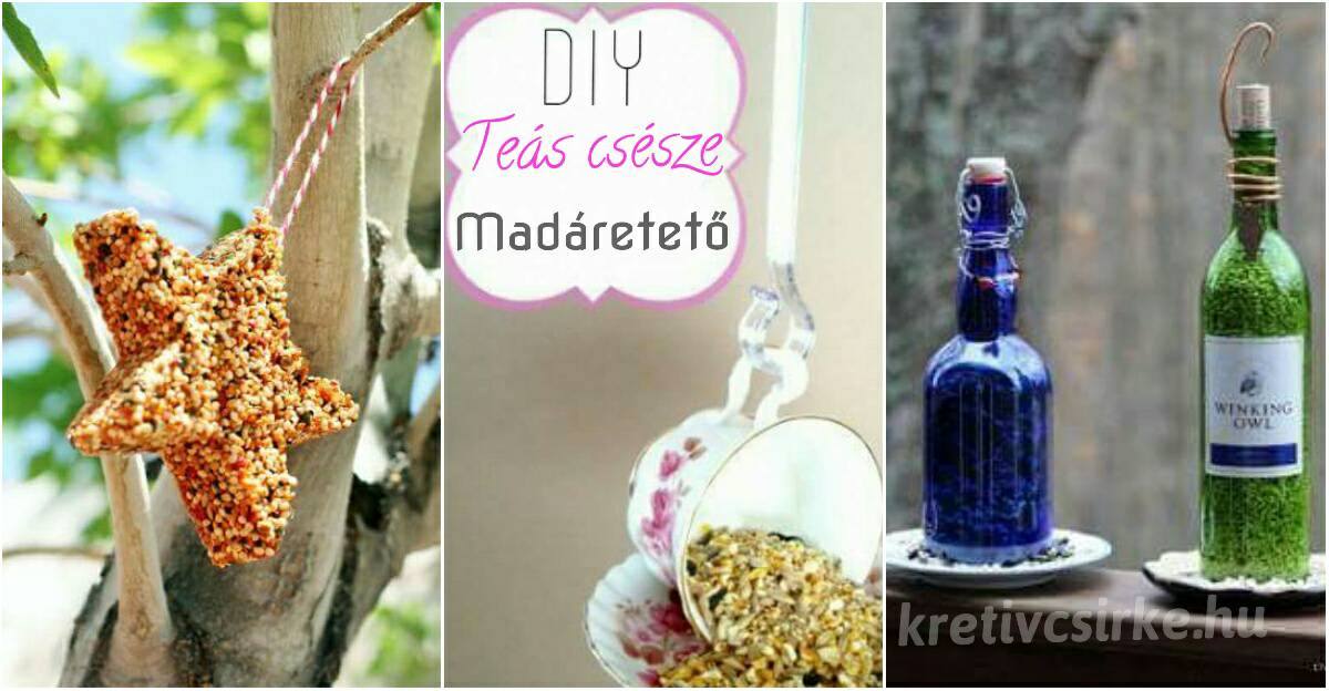 10 varázslatos madáretető, amely életet hoz a kertedbe 2