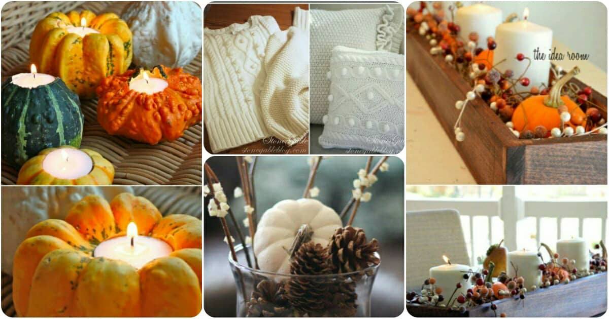 10 varázslatos őszi DIY projekt, amellyel az otthonodban köszöntheted az ősz színeit