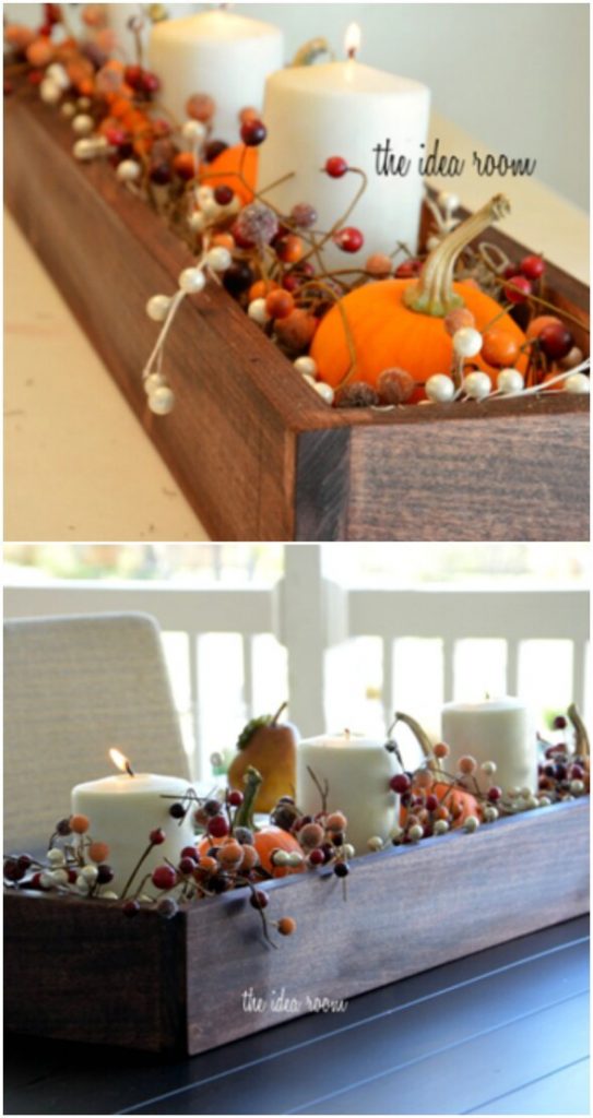 6. Asztali gyertya dísz