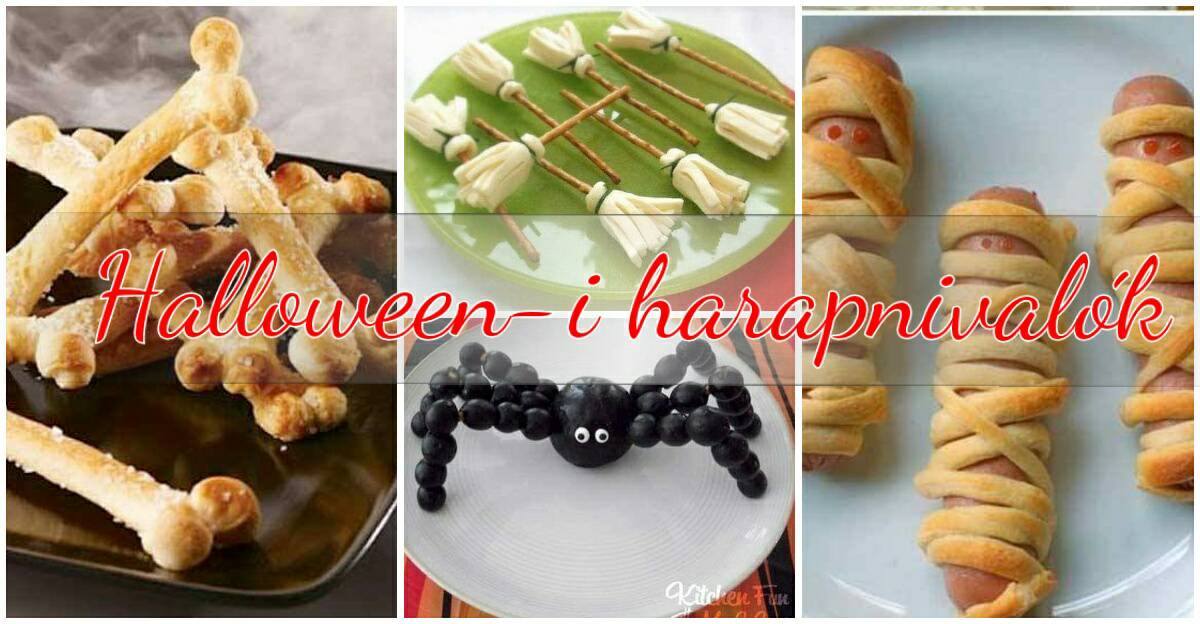 Halloween-i harapnivalók, amiknél nincs félelmetesebb