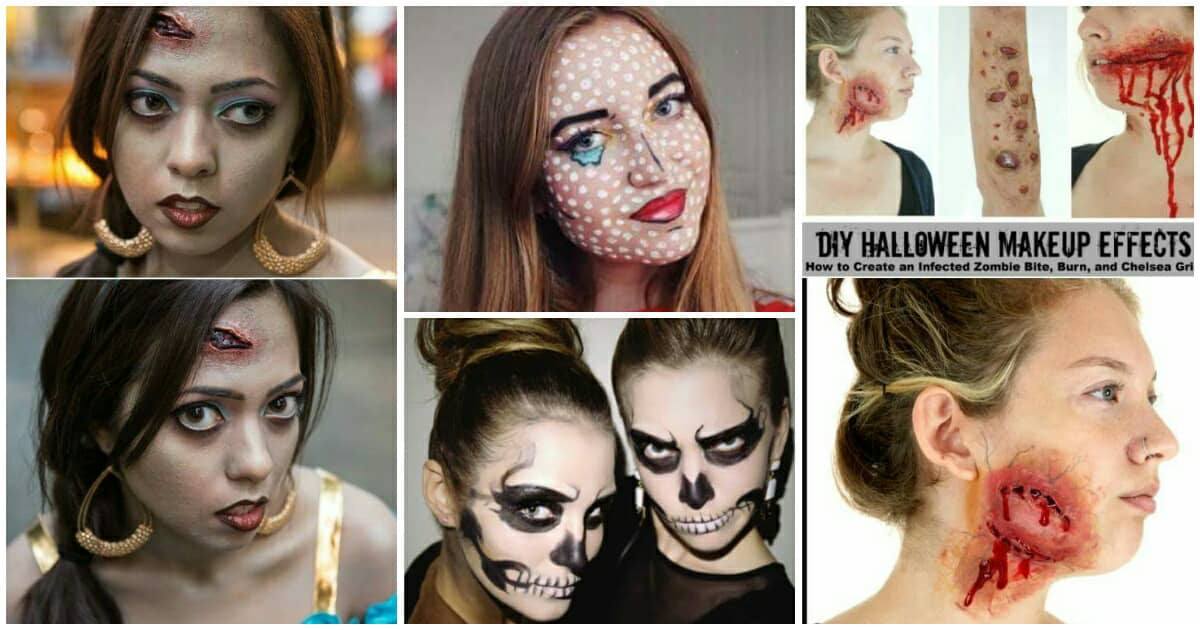 15 félelmetes smink Halloween éjszakára