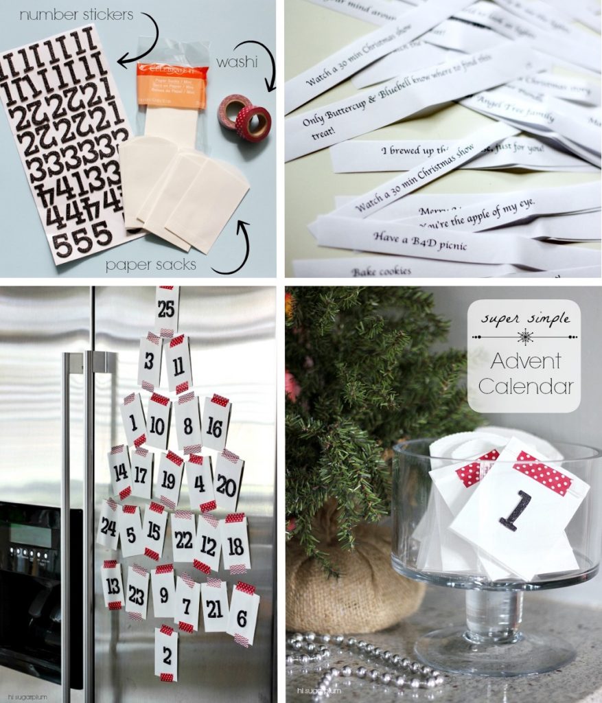 1. Adventi naptár nagyobbaknak