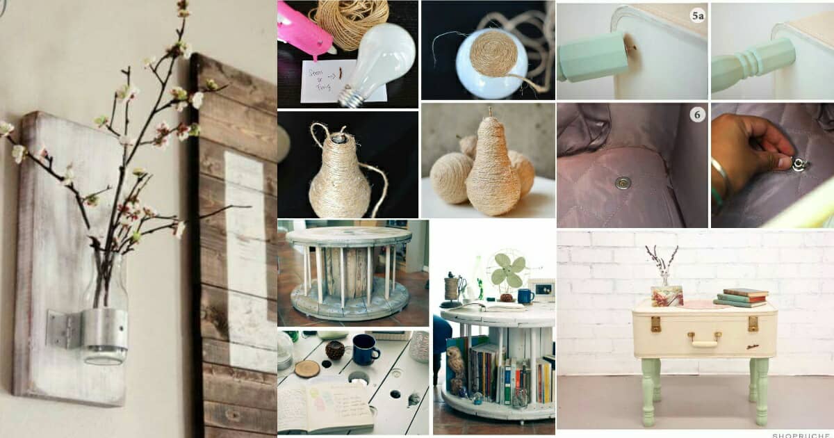 10 DIY rusztikus otthoni bútor