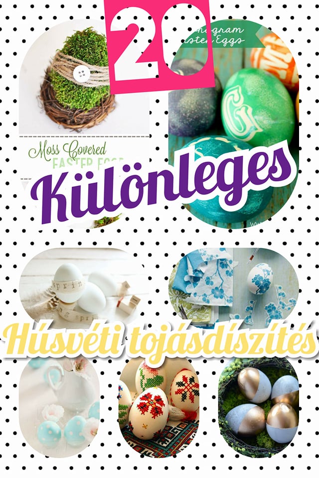 20 különleges húsvéti tojásdíszítés, amiket ki kell próbálnod! pin