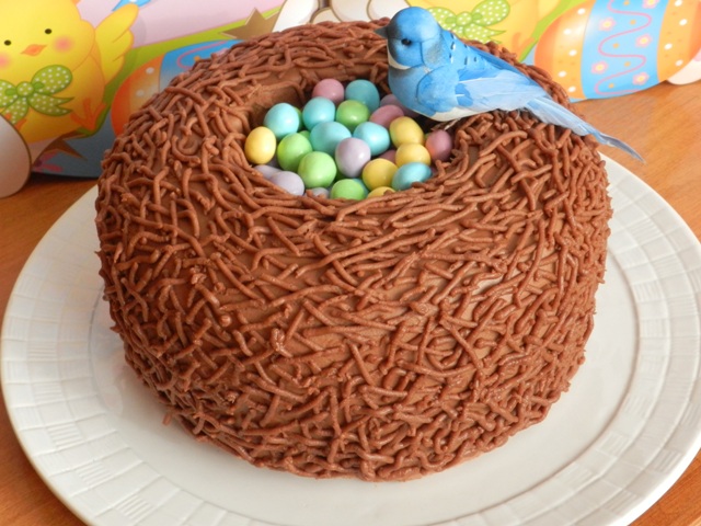 1. Húsvéti madárfészek torta