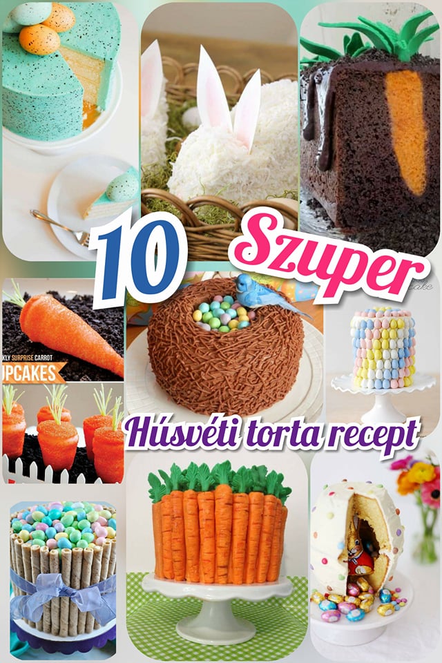 10 szuper kreatív és költséghatékony húsvéti torta recept, amivel lenyűgözheted családodat pin