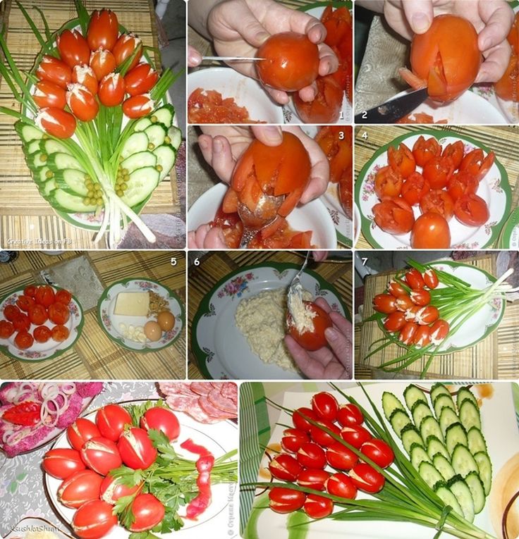 9. Ízletes paradicsom tulipánok